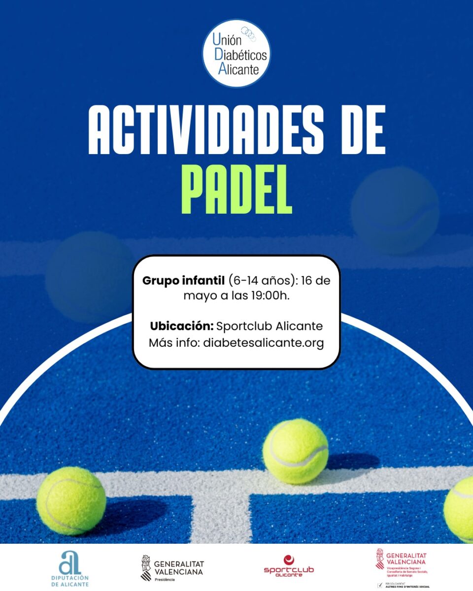 PÁDEL INFANTIL MAYO 2025