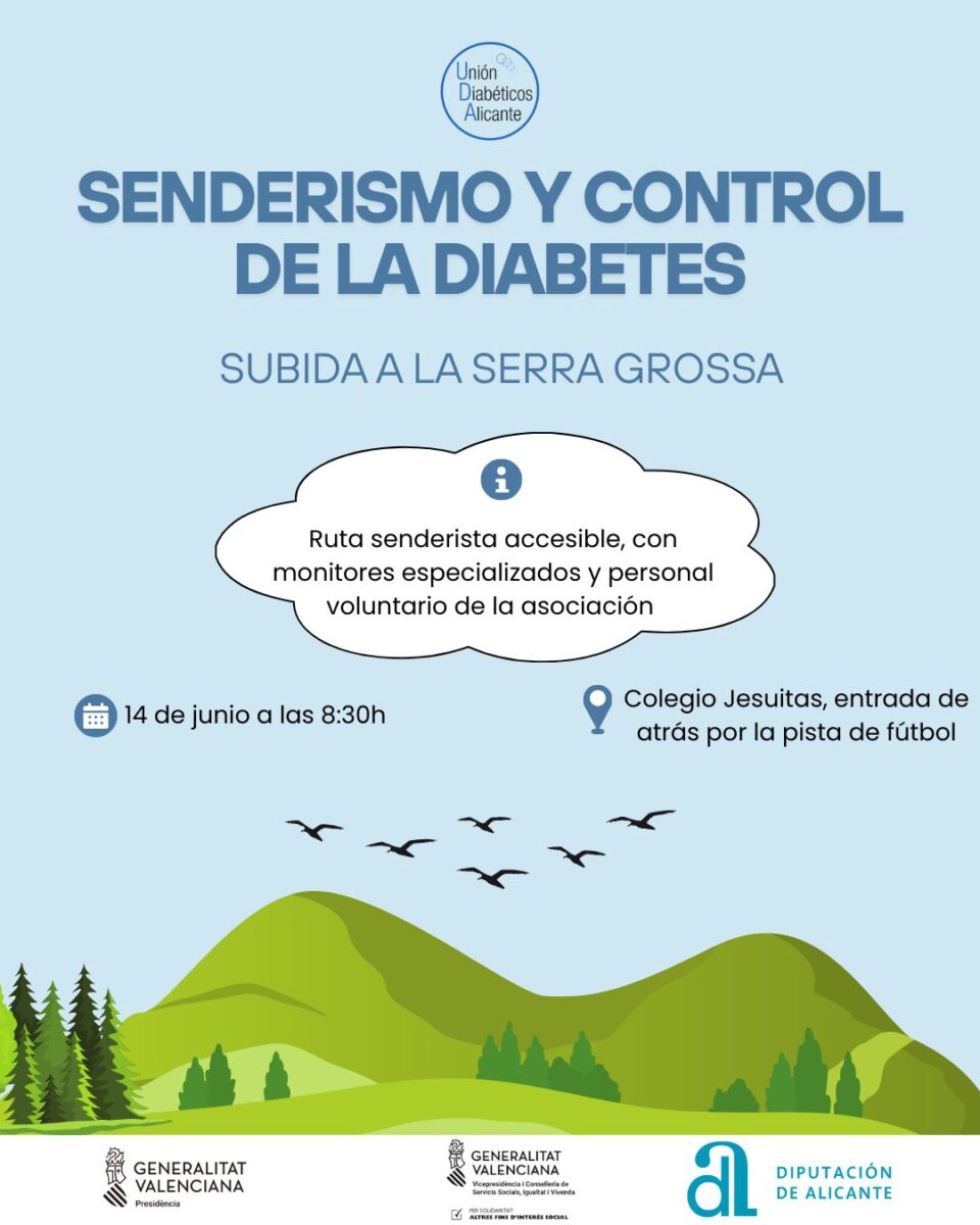 SENDERISMO Y CONTROL DE LA DIABETES