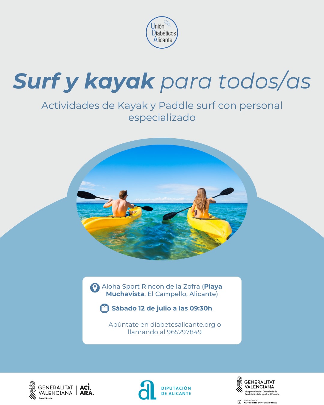 SURF Y KAYAK PARA TODOS/AS