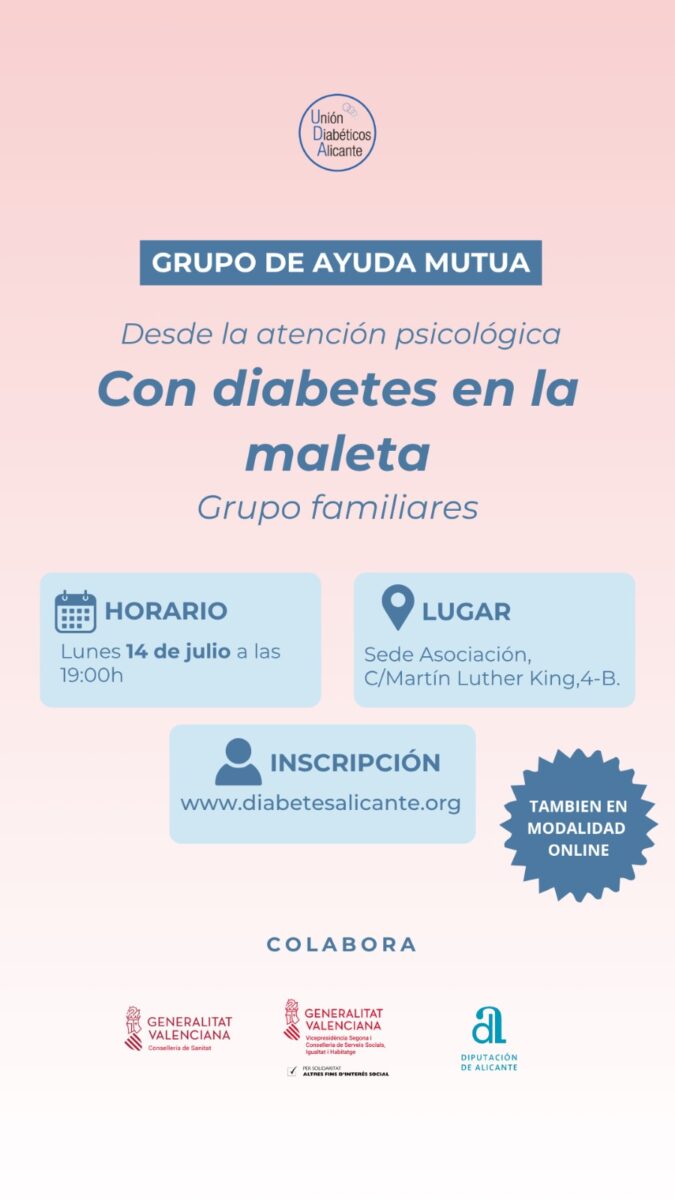 AMB DIABETIS EN LA MALETA