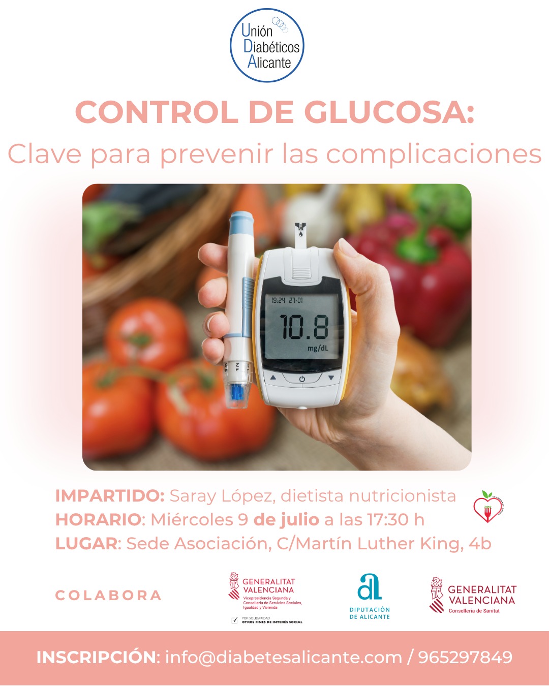 CONTROL DE LA GLUCOSA: CLAVE PARA PREVENIR COMPLICACIONES