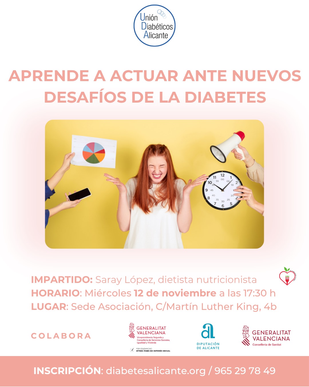 APRENDE A ACTUAR ANTE LOS NUEVOS DESAFÍOS DE LA DIABETES
