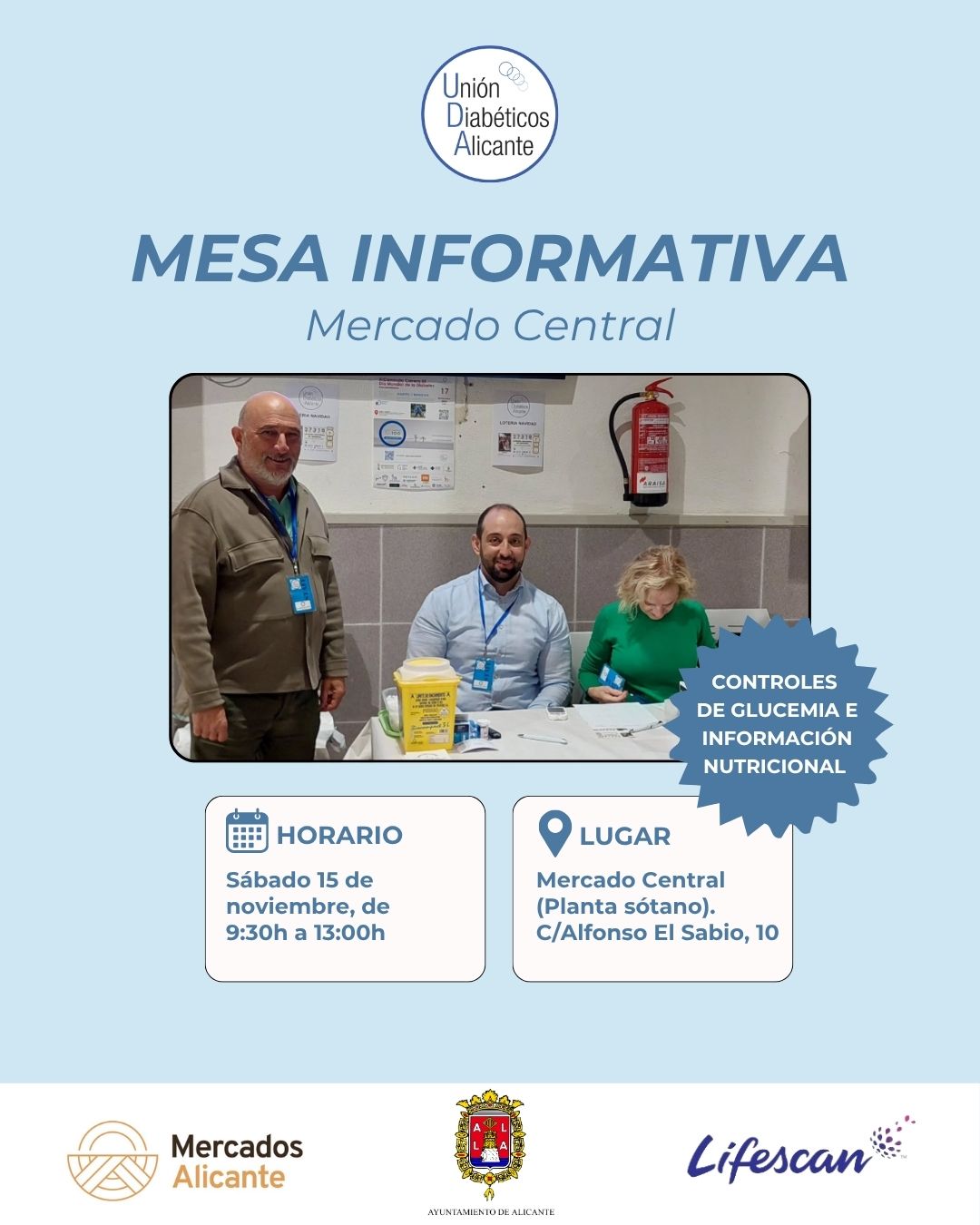 MESA INFORMATIVA – MERCADO CENTRAL