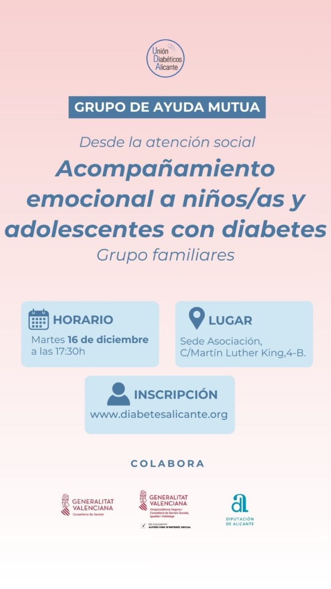 ACOMPAÑAMIENTO EMOCIONAL A NIÑOS/AS Y ADOLESCENTES CON DIABETES