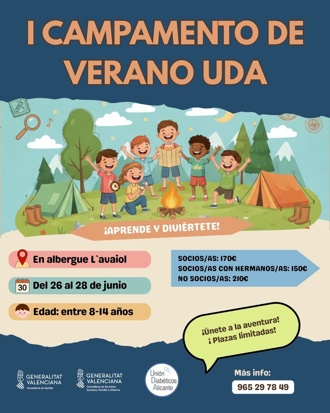 INSCRIPCIÓN I CAMPAMENTO DE VERANO UDA