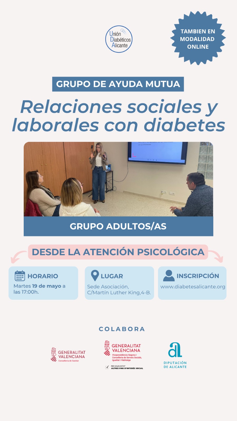 RELACIONES SOCIALES Y LABORALES CON DIABETES