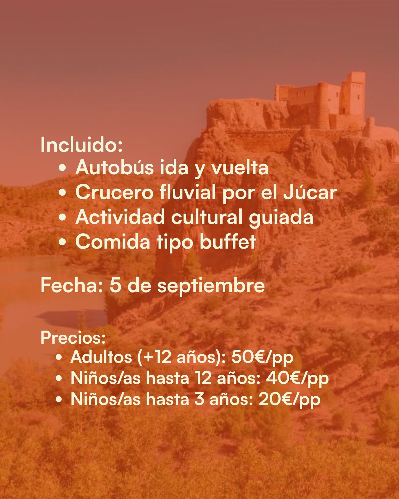 EXCURSIÓN COFRENTES