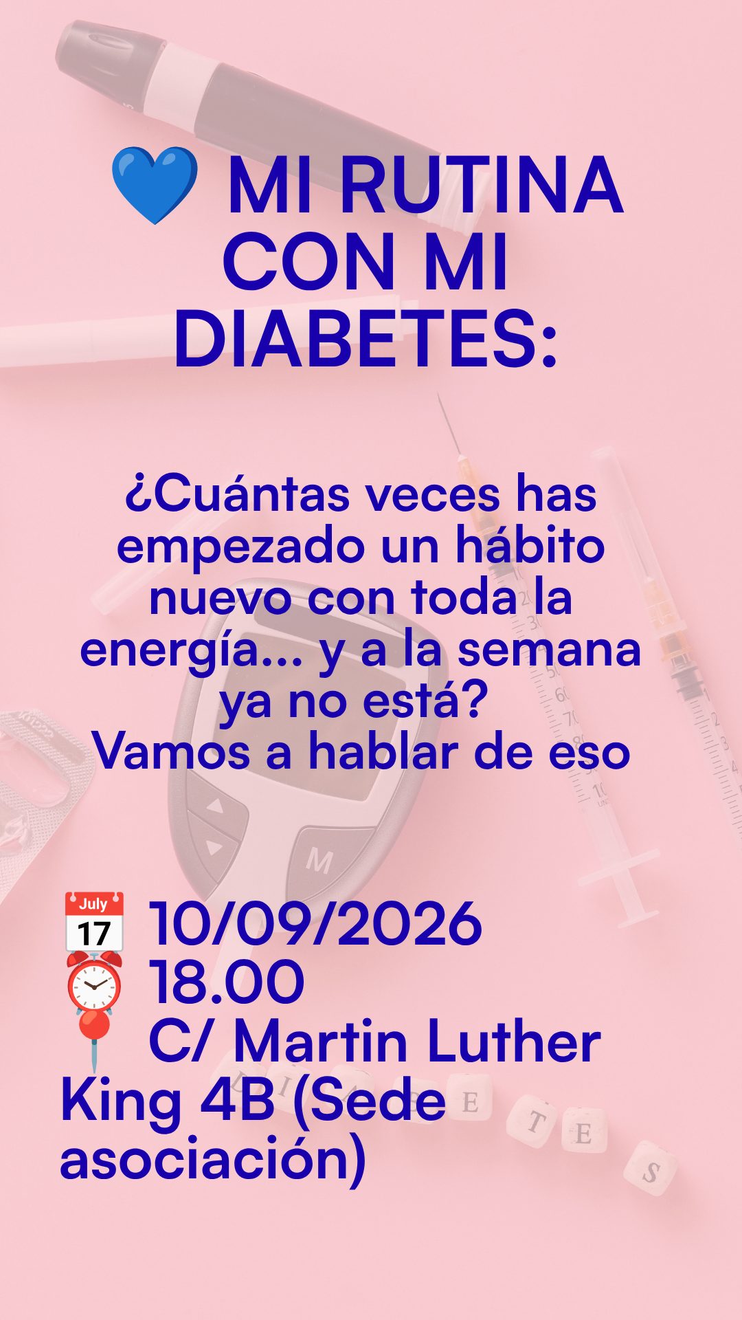 MI RUTINA CON DIABETES